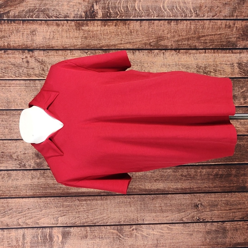 Vintage Brandini Mens Red Chamois Shirt Excellent Condition